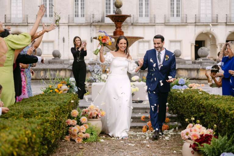 Colorful Palácio de São Marcos Wedding in Coimbra